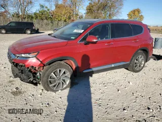 2019 Hyundai Santa Fe Ultimate with VIN 5NMS5CAD6KH068464, listed as a Copart auction lot 77630254 with 90,172 mi miles and Salvage Title. Bid and sale history available at carsss.com. Image 1.