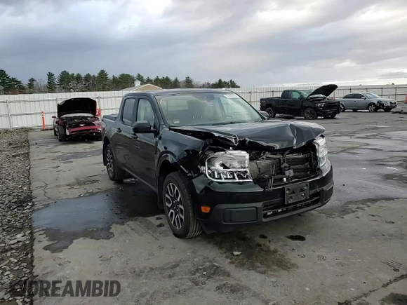 2022 Ford Maverick XL with VIN 3FTTW8F90NRB10571, listed as a Copart auction lot 81838994 with 43,120 mi miles and Salvage Title. Bid and sale history available at DreamBid. Image 10.