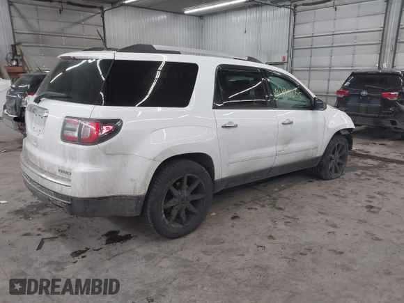 2016 GMC Acadia SLE with VIN 1GKKVPKD9GJ252325, listed as a IAAI auction lot 41100265 with 124,229 mi miles and . Bid and sale history available at DreamBid. Image 4.