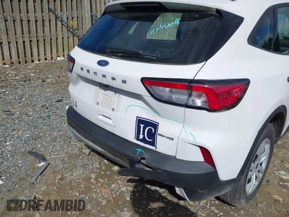 2021 Ford Escape S with VIN 1FMCU9F68MUB14274, listed as a IAAI auction lot 39669971 with 9,504 mi miles and . Bid and sale history available at DreamBid. Image 6.