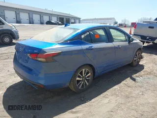 2021 Nissan Versa SV with VIN 3N1CN8EV8ML813616, listed as a IAAI auction lot 42043883 with 79,084 mi miles and . Bid and sale history available at DreamBid. Image 4.