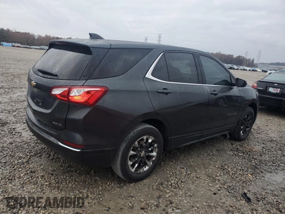 2020 Chevrolet Equinox LT with VIN 2GNAXUEV5L6161796, listed as a Copart auction lot 84168654 with 132,959 mi miles and Clean Title. Bid and sale history available at DreamBid. Image 3.