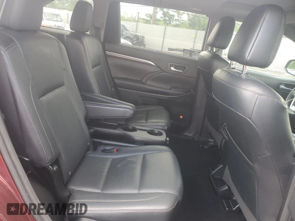 2016 Toyota Highlander Limited with VIN 5TDDCRFH8GS017730, listed as a Copart auction lot 55986315 with 71,593 mi miles and Clean title. Bid and sale history available at DreamBid. Image 11.