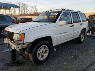 1996 Jeep Grand Cherokee with VIN 1J4FX78S6TC221815, listed as a Copart auction lot 44000615 with 287,308 mi miles and Salvage title. Bid and sale history available at DreamBid. Image 1.