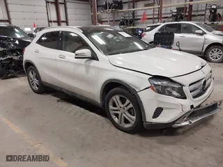 2016 Mercedes-Benz GLA with VIN WDCTG4EB4GJ245960, listed as a IAAI auction lot 41492879 with 110,028 mi miles. Bid and sale history available at carsss.com. Image 1.
