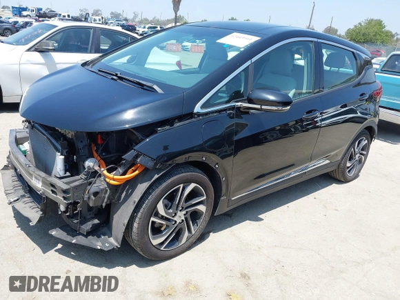 2020 Chevrolet Bolt EV LT with VIN 1G1FY6S07L4144203, listed as a IAAI auction lot 42443911 with 41,666 mi miles and . Bid and sale history available at DreamBid. Image 2.