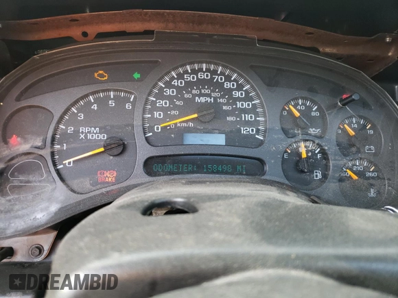 2004 GMC Yukon SLT with VIN 1GKEC13T74R201960, listed as a Copart auction lot 76591114 with 158,498 mi miles and Salvage Title. Bid and sale history available at carsss.com. Image 9.