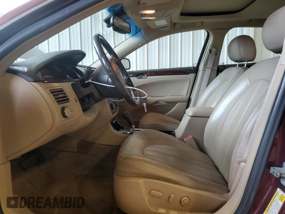 2007 Buick Lucerne CXL with VIN 1G4HD57267U209902, listed as a Copart auction lot 54853735 with 103,356 mi miles and Salvage Title. Bid and sale history available at DreamBid. Image 7.
