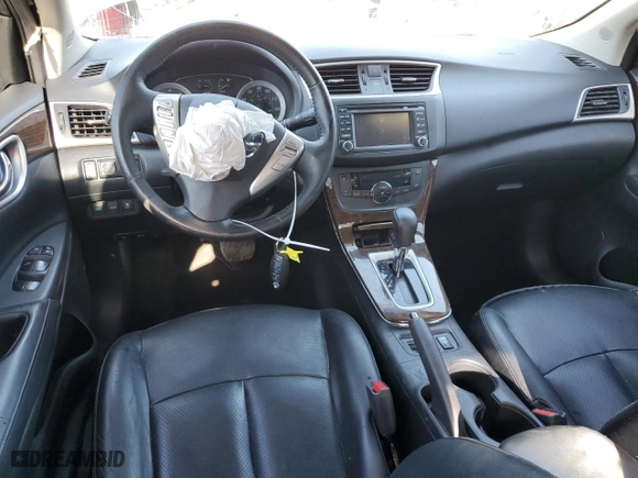 2015 Nissan Sentra SR with VIN 3N1AB7AP0FY304255, listed as a Copart auction lot 51449005 with 0 mi miles and Salvage Title. Bid and sale history available at carsss.com. Image 8.