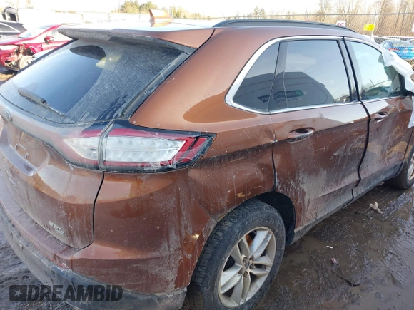 2017 Ford Edge SEL with VIN 2FMPK4J88HBB50397, listed as a IAAI auction lot 41748770 with 95,300 mi miles. Bid and sale history available at carsss.com. Image 6.