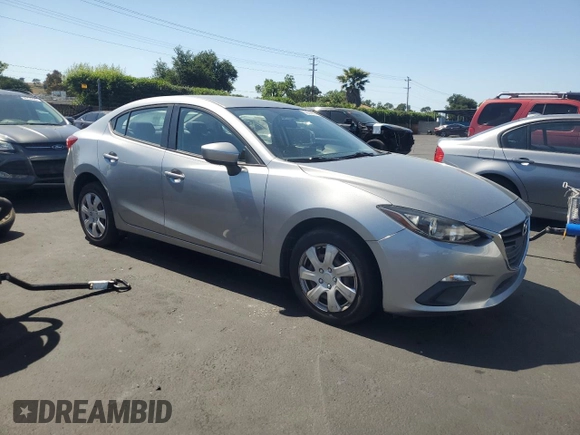 2016 Mazda 3 i Sport with VIN JM1BM1T79G1327691, listed as a Copart auction lot 55829255 with 79,655 mi miles and Salvage Title. Bid and sale history available at DreamBid. Image 4.