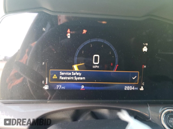 2025 Chevrolet Trax ACTIV with VIN KL77LKEP2SC102678, listed as a Copart auction lot 45469775 with 2,894 mi miles and Salvage Title. Bid and sale history available at carsss.com. Image 9.