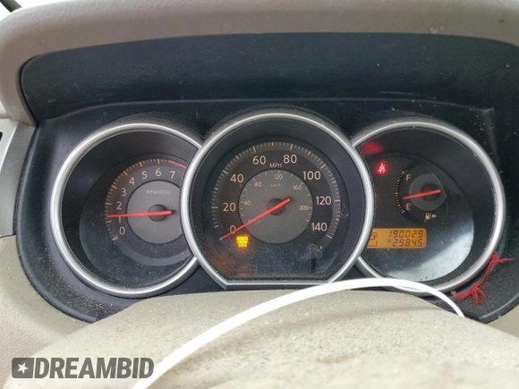 2009 Nissan Versa S z VIN 3N1BC13E19L447131, wystawiony jako Copart lot #54858845 z przebiegiem 190 029 mil mil oraz Nie do naprawy • Non repairable. Historia ofert i sprzedaży dostępna na DreamBid. Obrazek 9.