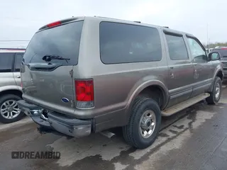 2003 Ford Excursion Limited with VIN 1FMNU43S83ED67584, listed as a IAAI auction lot 42076621 with 159,271 mi miles and . Bid and sale history available at DreamBid. Image 4.