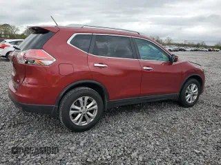 2014 Nissan Rogue SV with VIN 5N1AT2MT9EC764314, listed as a Copart auction lot 50655265 with 243,875 mi miles and Salvage Title. Bid and sale history available at DreamBid. Image 3.