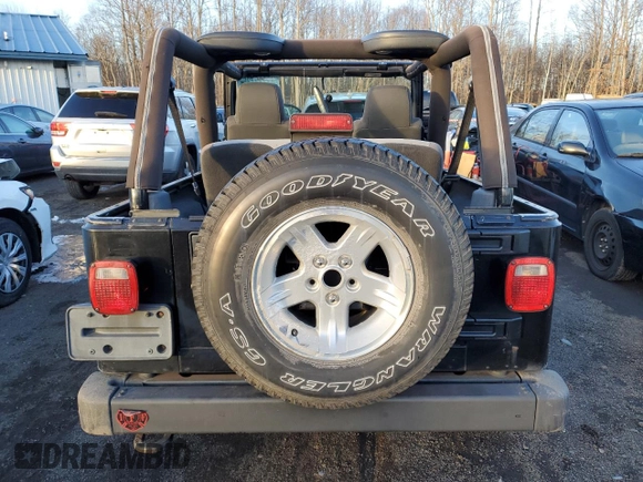 2006 Jeep Wrangler Unlimited LWB with VIN 1J4FA44S16P749975, listed as a Copart auction lot 43232735 with 143,548 mi miles and Clean Title. Bid and sale history available at carsss.com. Image 6.