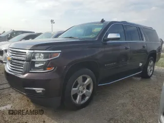 2020 Chevrolet Suburban Premier with VIN 1GNSCJKC1LR204889, listed as a Copart auction lot 74912994 with 48,046 mi miles and Non repairable. Bid and sale history available at DreamBid. Image 1.