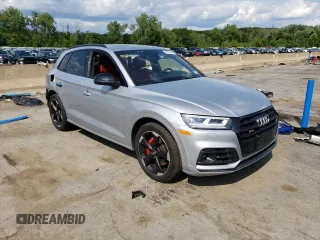 2019 Audi SQ5 Prestige with VIN WA1C4AFYXK2041080, listed as a Copart auction lot 60745403 with 51,411 mi miles. Bid and sale history available at carsss.com. Image 4.