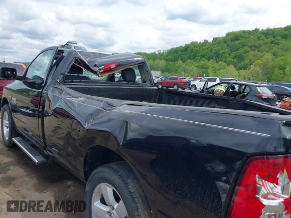 2021 Ram 1500 Tradesman with VIN 3C6JR7DT4MG704279, listed as a IAAI auction lot 42212201 with 21,528 mi miles and . Bid and sale history available at DreamBid. Image 6.