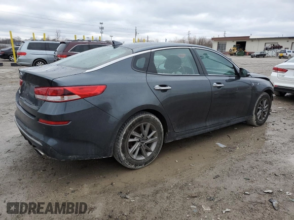 2020 Kia Optima LX with VIN 5XXGT4L33LG382871, listed as a Copart auction lot 47753285 with 111,090 mi miles and Salvage Title. Bid and sale history available at carsss.com. Image 3.