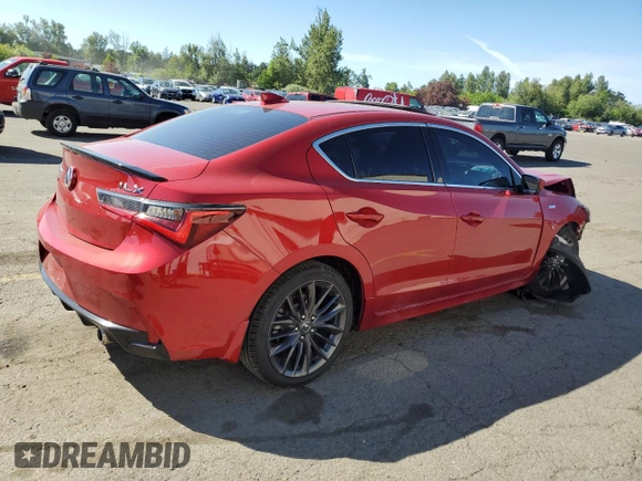 2019 Acura ILX Premium z VIN 19UDE2F89KA010729, wystawiony jako Copart lot #58485564 z przebiegiem 35 968 mil mil oraz Szkoda całkowita • Salvage title. Historia ofert i sprzedaży dostępna na DreamBid. Obrazek 3.