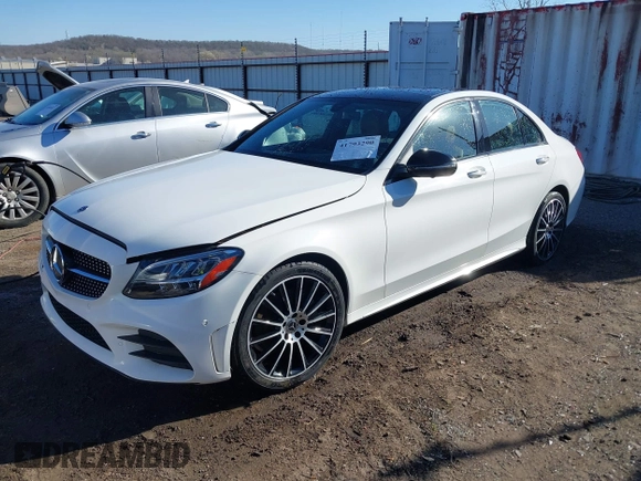 2021 Mercedes-Benz C 300 with VIN W1KWF8EBXMR605717, listed as a IAAI auction lot 41793290 with Not provided miles and . Bid and sale history available at DreamBid. Image 2.