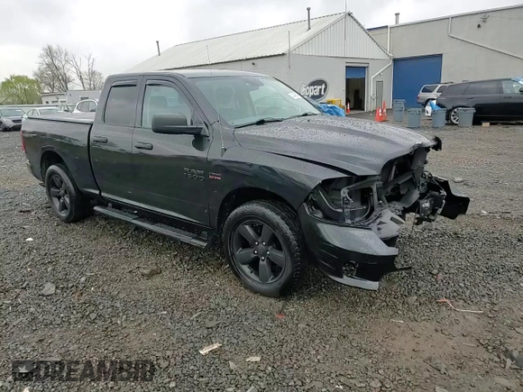 2018 Ram 1500 Tradesman with VIN 1C6RR7FTXJS348327, listed as a Copart auction lot 52488955 with 74,790 mi miles and Salvage title. Bid and sale history available at DreamBid. Image 14.