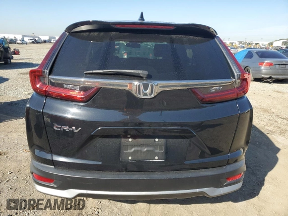 2020 Honda CR-V EX-L with VIN 2HKRW1H82LH424552, listed as a Copart auction lot 45870245 with 69,984 mi miles and Salvage Title. Bid and sale history available at carsss.com. Image 6.