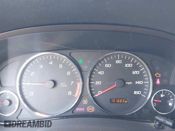 2005 Cadillac CTS with VIN 1G6DP567650227203, listed as a IAAI auction lot 42011203 with 151,683 mi miles. Bid and sale history available at carsss.com. Image 7.