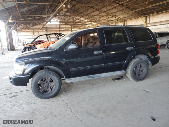 2004 Dodge Durango SLT with VIN 1D4HD48NX4F202378, listed as a Copart auction lot 47530825 with 320,975 mi miles and Salvage Title. Bid and sale history available at carsss.com. Image 1.