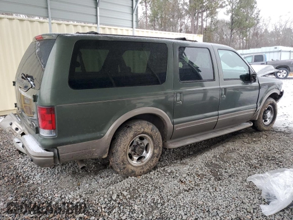 2003 Ford Excursion z VIN 1FMNU44S03ED68257, wystawiony jako Copart lot #88008655 z przebiegiem 242 751 mil mil oraz Czysty tytuł • Clean title. Historia ofert i sprzedaży dostępna na DreamBid. Obrazek 3.