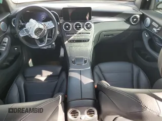 2020 Mercedes-Benz GLC 300 with VIN WDC0G8DB9LF737859, listed as a Copart auction lot 57615195 with 58,754 mi miles and Salvage title. Bid and sale history available at DreamBid. Image 8.