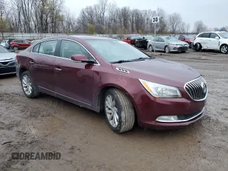 2015 Buick LaCrosse Leather with VIN 1G4GB5G32FF225558, listed as a Copart auction lot 81474294 with 155,832 mi miles and Salvage Title. Bid and sale history available at carsss.com. Image 4.
