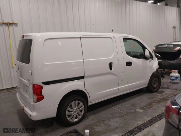2020 Nissan NV200 Compact Cargo S with VIN 3N6CM0KN7LK707214, listed as a IAAI auction lot 41485188 with 136,015 mi miles. Bid and sale history available at carsss.com. Image 4.