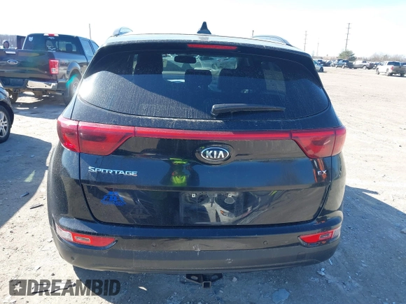 2018 Kia Sportage EX with VIN KNDPNCAC9J7324292, listed as a IAAI auction lot 41859338 with 124,519 mi miles and . Bid and sale history available at carsss.com. Image 16.