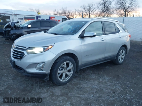 2019 Chevrolet Equinox Premier with VIN 2GNAXXEV1K6244691, listed as a IAAI auction lot 41164317 with 89,604 mi miles and . Bid and sale history available at DreamBid. Image 18.