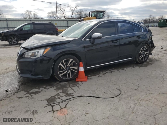 2017 Subaru Legacy Sport with VIN 4S3BNAS60H3053759, listed as a Copart auction lot 47984545 with 130859 miles and Salvage Title. Bid and sale history available at carsss.com. Image 1.