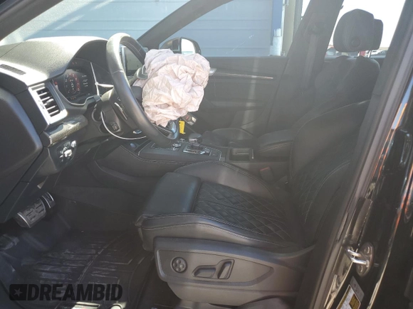 2018 Audi SQ5 Prestige with VIN WA1C4AFY3J2205073, listed as a Copart auction lot 61616254 with 53,052 mi miles and Salvage Title. Bid and sale history available at DreamBid. Image 7.