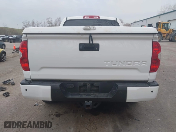 2017 Toyota Tundra Platinum with VIN 5TFGW5F17HX214500, listed as a IAAI auction lot 42103903 with 76,775 mi miles and . Bid and sale history available at DreamBid. Image 17.