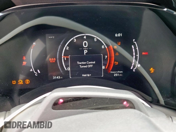 2024 Lexus RX 350 with VIN 2T2BAMCA4RC045510, listed as a Copart auction lot 59667795 with 3,143 mi miles and Salvage title. Bid and sale history available at DreamBid. Image 9.