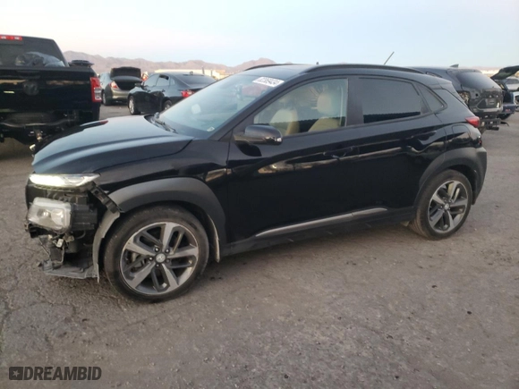 2018 Hyundai Kona Ultimate with VIN KM8K53A5XJU172306, listed as a Copart auction lot 82369434 with 42,666 mi miles and Salvage Title. Bid and sale history available at carsss.com. Image 1.