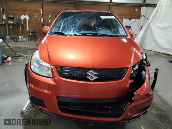 2007 Suzuki SX4 with VIN JS2YB413675111054, listed as a Copart auction lot 86679914 with 118,687 mi miles and Salvage Title. Bid and sale history available at carsss.com. Image 5.