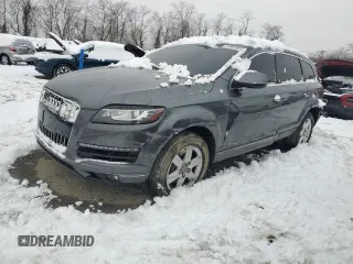2015 Audi Q7 3.0T Premium with VIN WA1CGAFE4FD026520, listed as a Copart auction lot 44935935 with 128,856 mi miles and Salvage Title. Bid and sale history available at carsss.com. Image 1.