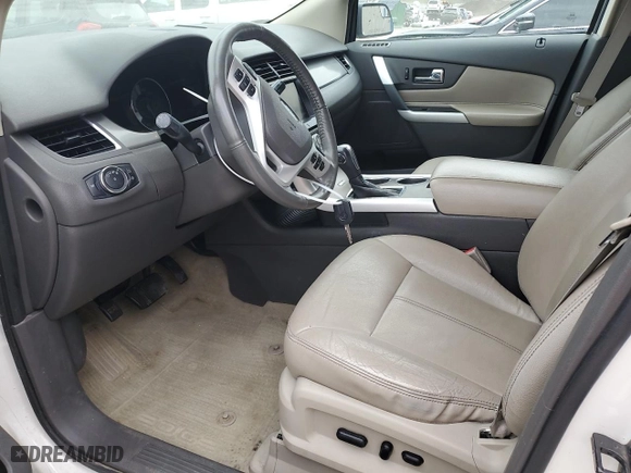 2011 Ford Edge SEL with VIN 2FMDK3JC2BBB53725, listed as a Copart auction lot 51054175 with 117,145 mi miles and Salvage Title. Bid and sale history available at carsss.com. Image 7.
