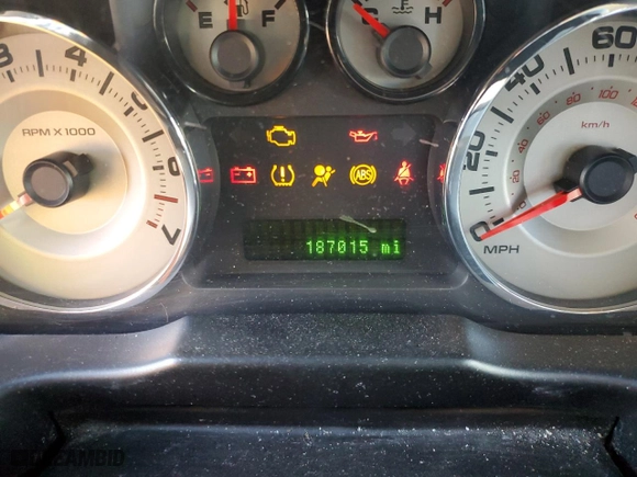 2007 Ford Edge SEL PLUS with VIN 2FMDK39C07BB64797, listed as a Copart auction lot 49868835 with 187,015 mi miles and Salvage Title. Bid and sale history available at carsss.com. Image 9.
