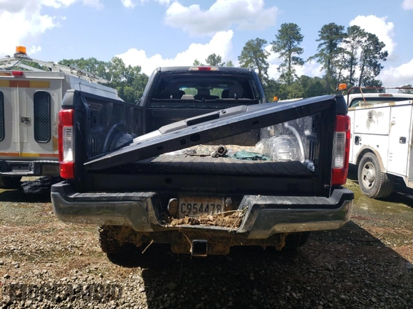 2017 Ford F-350 Platinum with VIN 1FT8W3BT4HEB75893, listed as a Copart auction lot 58152095 with 167,091 mi miles and Salvage title. Bid and sale history available at DreamBid. Image 6.