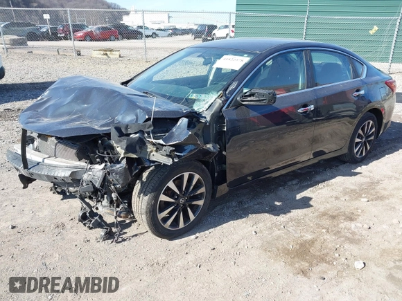 2018 Nissan Altima SR with VIN 1N4AL3AP9JC239996, listed as a IAAI auction lot 41822378 with 118,690 mi miles and . Bid and sale history available at carsss.com. Image 2.