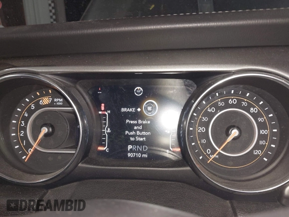 2019 Jeep Wrangler Unlimited Sahara с VIN 1C4HJXEN8KW588369, выставлен на аукционе IAAI как лот 42581061 с пробегом 90 710 миль миль и . История ставок и продаж доступна на DreamBid. Изображение 7.