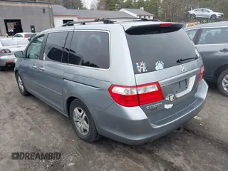 2007 Honda Odyssey EX-L with VIN 5FNRL38617B038017, listed as a IAAI auction lot 41840741 with 208,428 mi miles and . Bid and sale history available at carsss.com. Image 3.