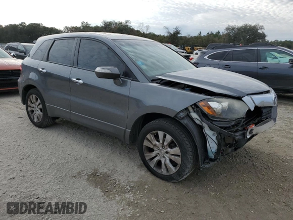 2012 Acura RDX Tech Pkg with VIN 5J8TB2H53CA002537, listed as a Copart auction lot 87890745 with 155,584 mi miles and Salvage Title. Bid and sale history available at carsss.com. Image 4.